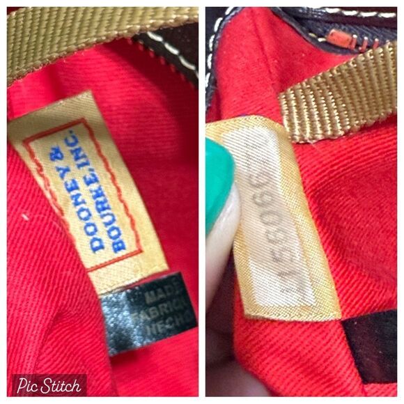 Dooney & Bourke Saffiano Leather Leisure Shopper - Picture 7 of 15